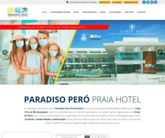 Paradisoperopraiahotel.com.br(Paradiso Peró Praia Hotel) Screenshot