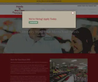 Paradisshopnsave.com(Paradis Shop 'n Save Supermarkets) Screenshot