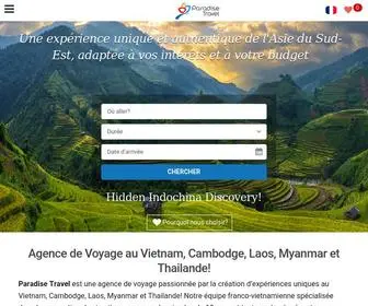 Paradisvoyage.fr(Agence de voyage au Vietnam) Screenshot