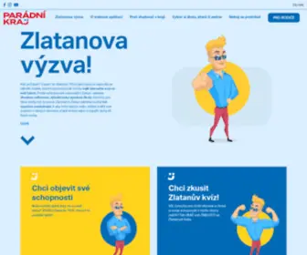 Paradnibudoucnost.cz(Parádní budoucnost) Screenshot