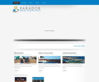 Paradormediterraneo.com.ar(Balneario de Miramar) Screenshot