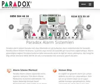 Paradoxalarms.com(Paradox Hırsız Alarmı) Screenshot