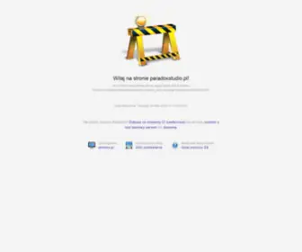 Paradoxstudio.pl(Paradoxstudio) Screenshot