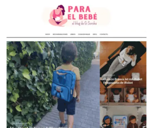 Paraelbebe.com(De beste bron van informatie over ropa para bebes) Screenshot