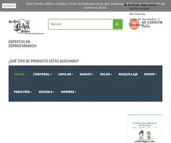 Parafarmacialachen.es(Dermofarmacia) Screenshot