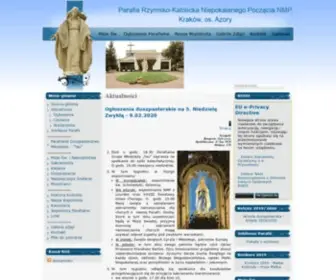 Parafia-Azory.pl(Aktualności) Screenshot