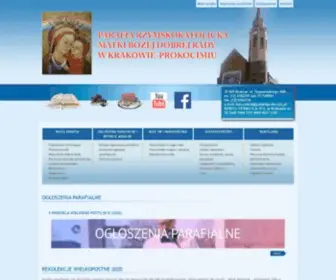 Parafiaprokocim.pl(Matki Bożej Dobrej Rady) Screenshot