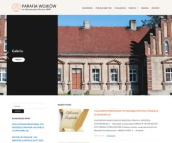 Parafiawojkow.pl(Parafia wojków) Screenshot