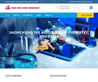 Parafinechemindustries.com(Mysite) Screenshot