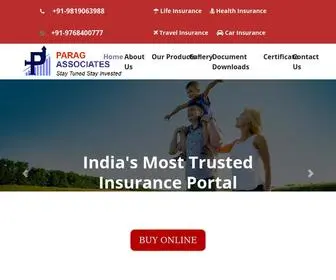 Paragassociates.com(Best Life Insurance) Screenshot