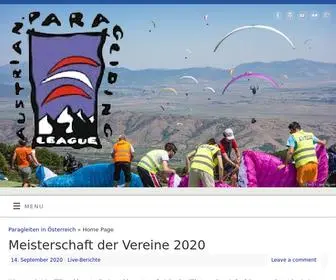 Paragleiter.org(Paragleiten) Screenshot