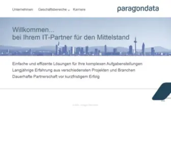 Paragon-Data.de(Paragon Data) Screenshot