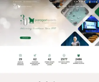 Paragon-Events.com(Paragon Events) Screenshot