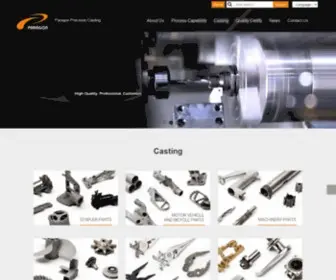 Paragon-King.com.tw(Casting-Paragon Precision Casting Co., Ltd) Screenshot