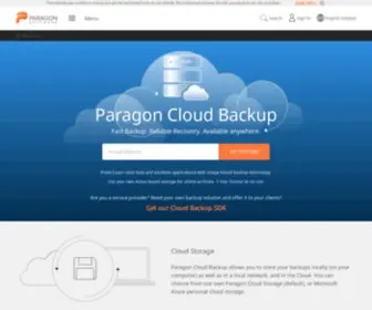 Paragon-Software.com(Paragon Software) Screenshot