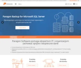 Paragon-Software.pl(Strona główna) Screenshot