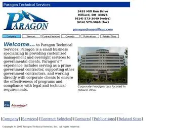 Paragon-SW.com(Paragon Technical Services) Screenshot