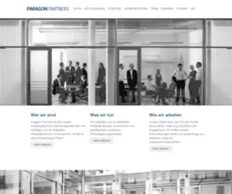 Paragon.de(Paragon Partners) Screenshot