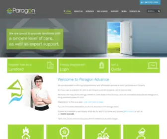 Paragonadvance.com(Paragon Advance) Screenshot