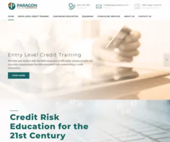 Paragonanalysis.com(Credit Risk Education for the 21st Century) Screenshot