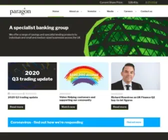 Paragonbankinggroup.co.uk(Paragon Banking Group) Screenshot