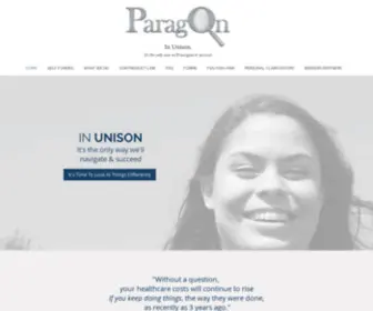 Paragonbenefits.com(Paragon Benefits) Screenshot