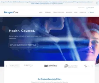 Paragoncare.com.au(Paragon Care) Screenshot