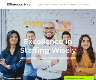 Paragonhire.com(Paragon Hire LLC) Screenshot