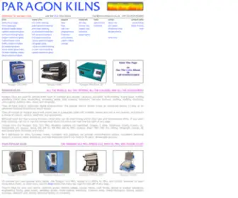 Paragonkilns.co.uk(Paragon Kilns For Beads) Screenshot