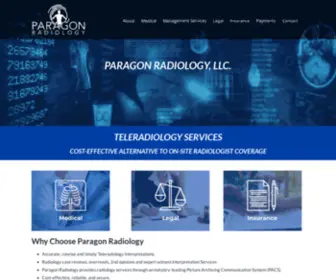 Paragonradiology.com(Paragon radiology) Screenshot