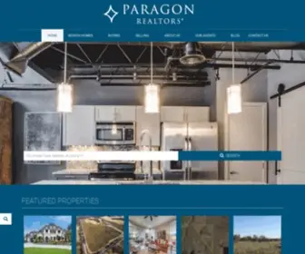 Paragonrealtors.com(Paragon Realtors) Screenshot