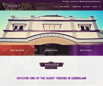 Paragontheatre.com.au(Paragon Theatre Childers) Screenshot