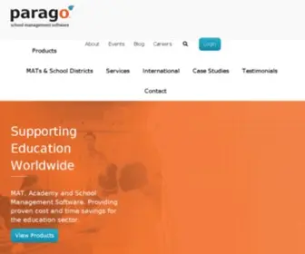 Paragosoftware.com(MAT & School Asset Manager Software Made Simple) Screenshot