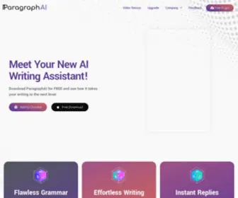 Paragraphai.com(Best AI Writing Assistant App) Screenshot