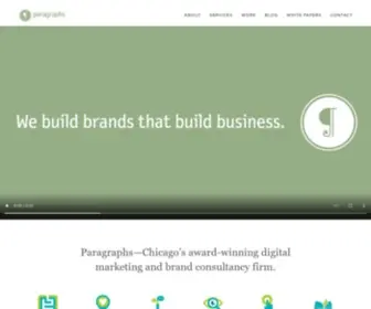 Paragraphs.com(Brand Strategies & Marketing) Screenshot