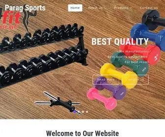 Paragsports.com(Weight lifting plates) Screenshot