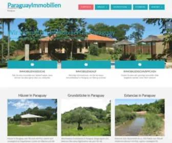 Paraguay-Guenstig.com(Immobilien in Paraguay rund um Villarrica) Screenshot