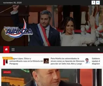 Paraguayavanza.com.py(Portal de Noticias) Screenshot