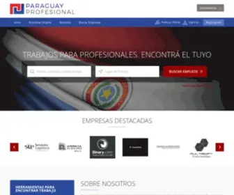 Paraguayprofesional.com(Paraguay Profesional) Screenshot
