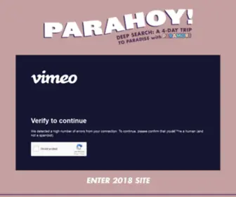 Parahoy.com(Parahoy) Screenshot