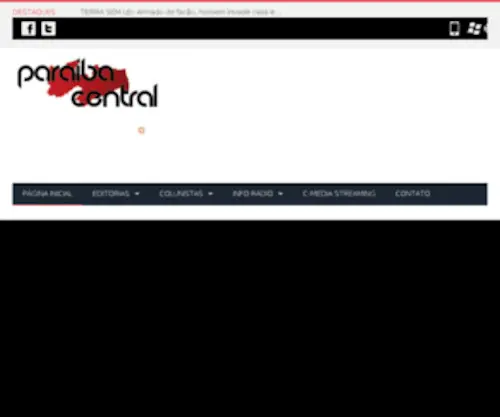 Paraibacentral.com.br(Paraíba) Screenshot