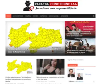 Paraibaconfidencial.com.br(Paraíba Confidencial) Screenshot