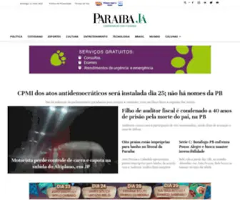 Paraibaja.com.br(Paraíba Já) Screenshot