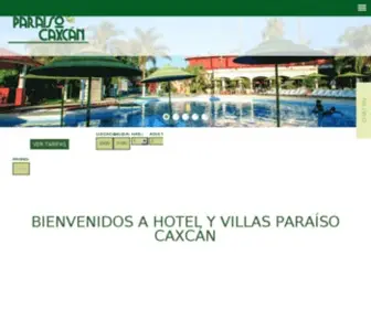 Paraisocaxcan.com(Paraíso Caxcan) Screenshot