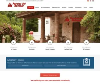 Paraisodelhueznar.com(Paraíso del Huéznar) Screenshot