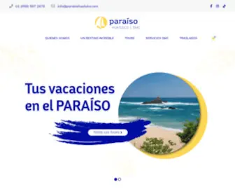 Paraisohuatulco.com(Agencia de Viajes Paraiso Huatulco) Screenshot