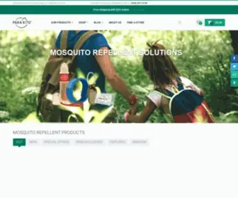 Parakito.com(Website offline) Screenshot