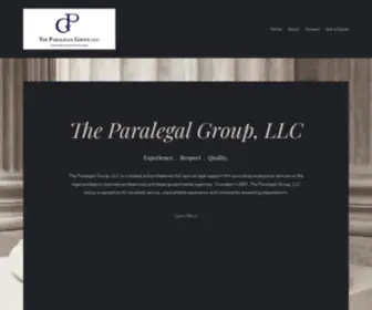 Paralegalgroupnm.com(The Paralegal Group) Screenshot