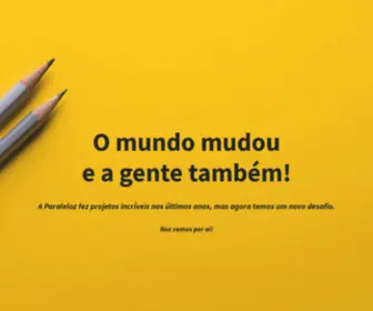 Paraleloz.com.br(Rumo a novos desafios) Screenshot