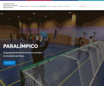 Paralimpico.com.br(PROGRAMA DE DESENVOLVIMENTO PARAlÍMPICO) Screenshot